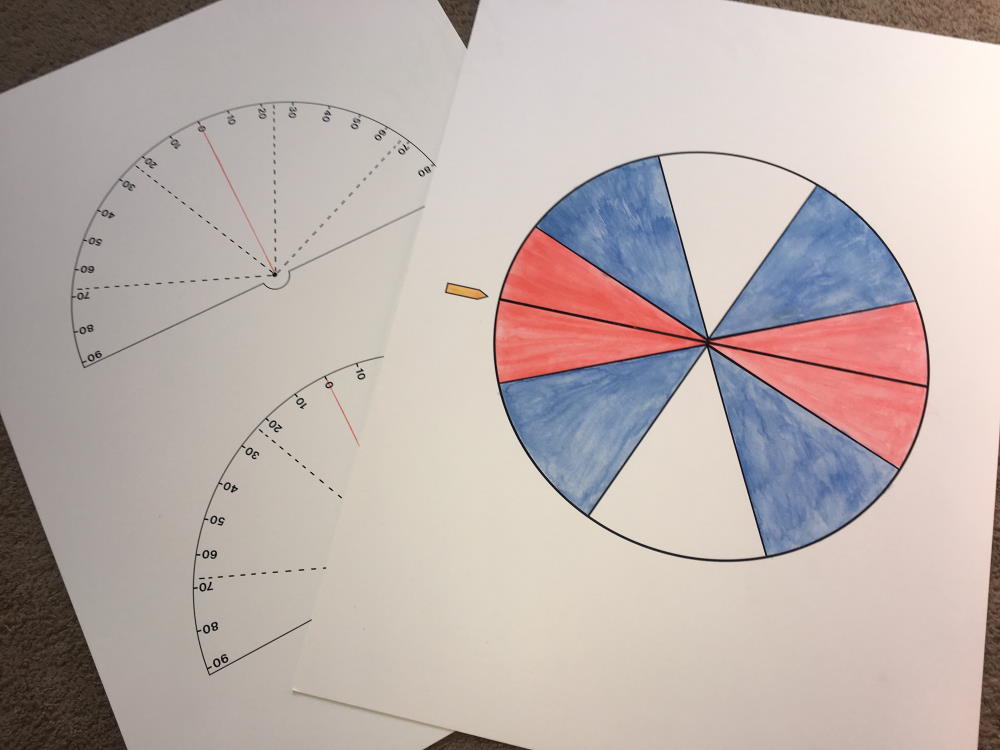 Montessori Nuggets Geography Charts Protractor