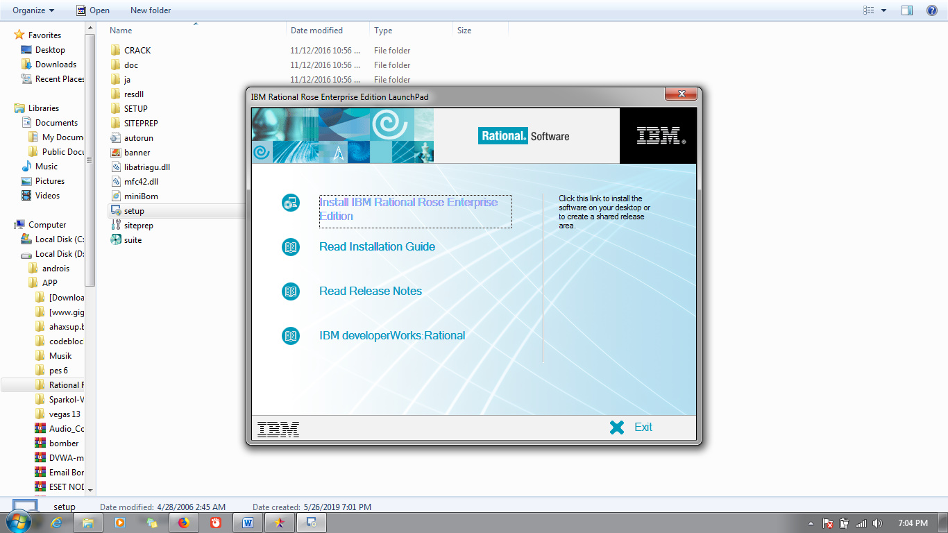 Bosabasi Cara Instalasi Rational Rose