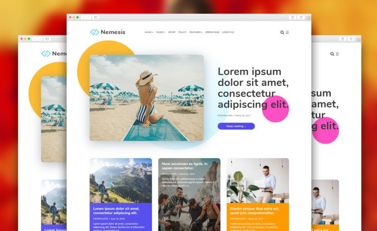 Nemesis Responsive Minimal Blogger Theme Nemesis Responsive Minimal Blogger Theme