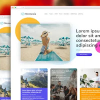 Nemesis Responsive Minimal Blogger Theme Free Download