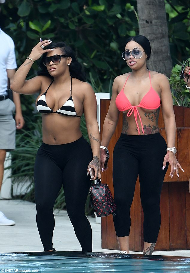 Blac Chyna who gave birth to her second baby just six months ago, put her