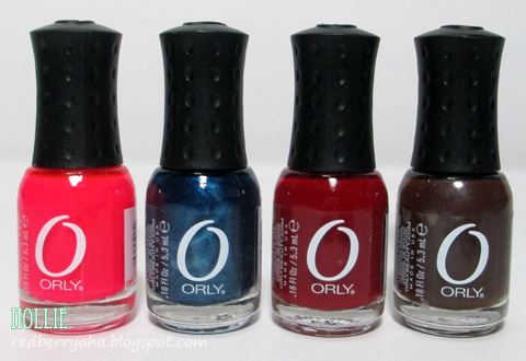Random Beauty by Hollie: Orly Mani Minis Swatches
