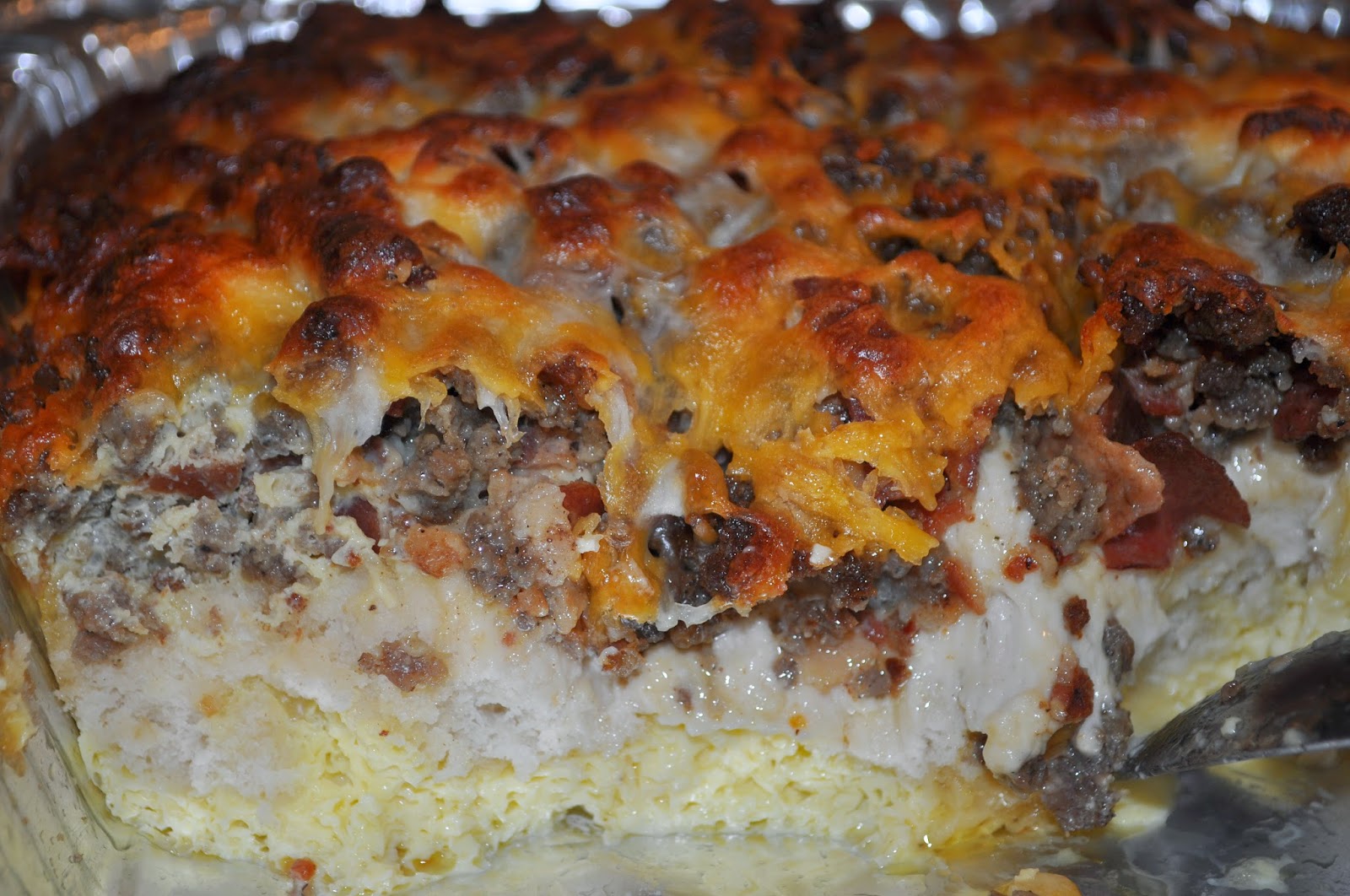 Life in my Kitchen...and beyond 1,285 Sausage, Egg and Biscuit Bake