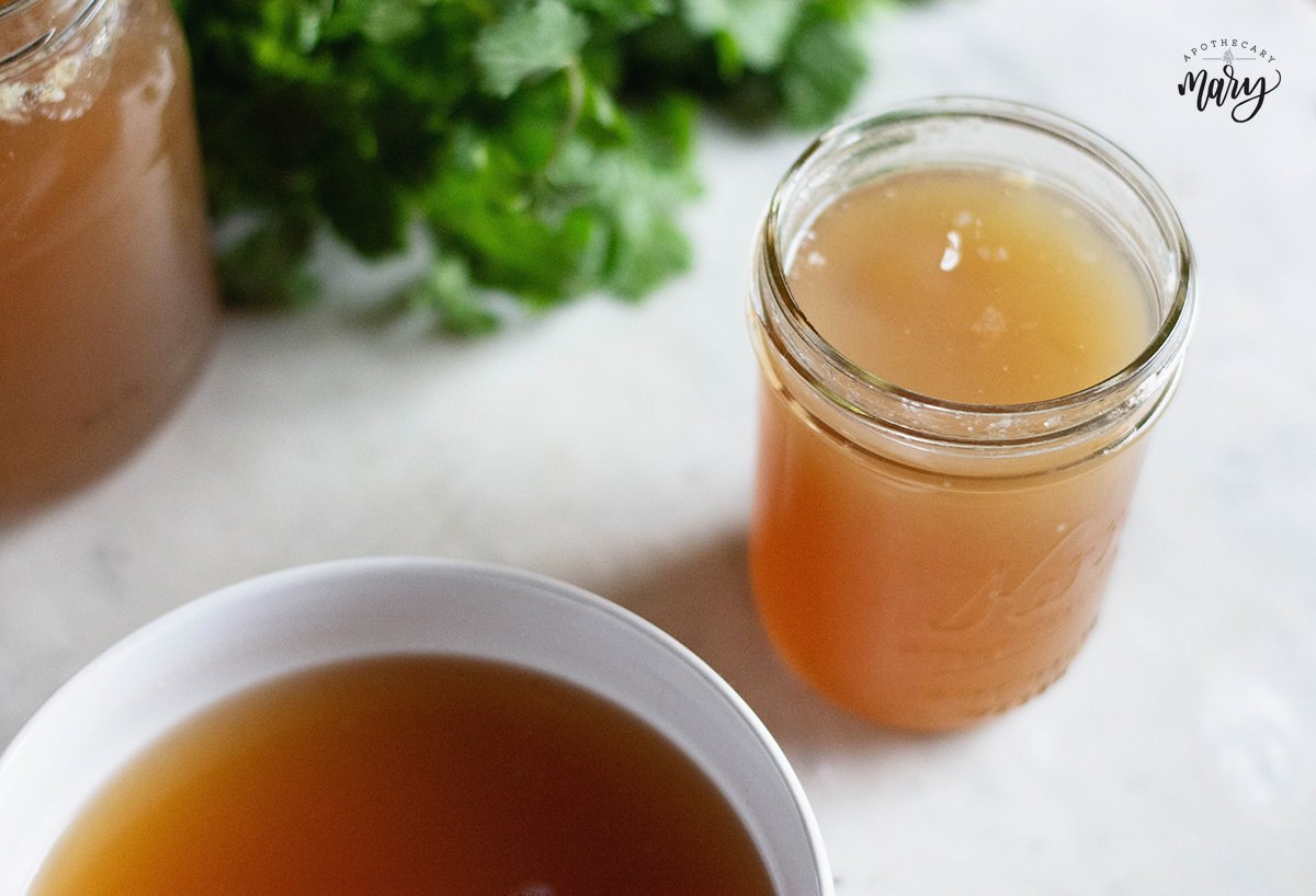 Cilantro Bone Broth Latte