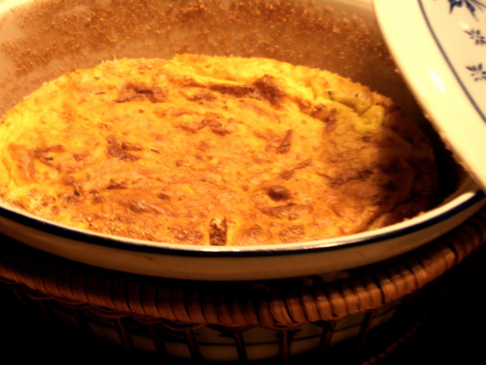 In Cucina con l'Ostessa timballo di patate con funghi porcini