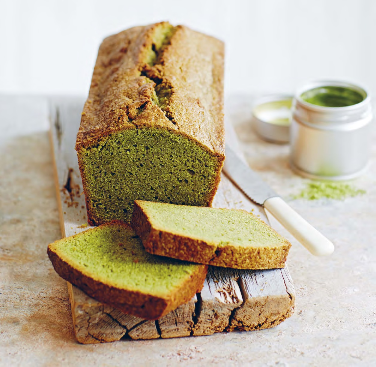 Green tea pound cake Creative DIY