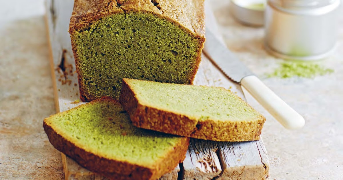 Green tea pound cake Creative DIY