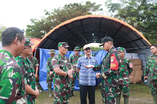 DANREM 063/SGJ Kunjungi Posko Penanggulangan Bencana Terpadu Kab Karawang DANREM 063/SGJ Kunjungi Posko Penanggulangan Bencana Terpadu Kab Karawang