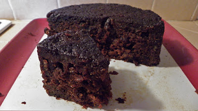 Persimmon Pudding Sliced to Serve