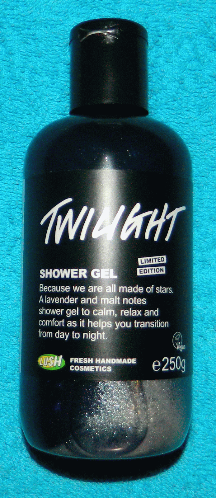 Kazziix Lush Twilight Shower Gel.