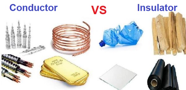 Difference between conductor and insulator