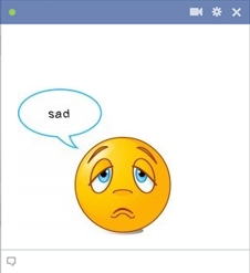 Facebook Sad Smiley