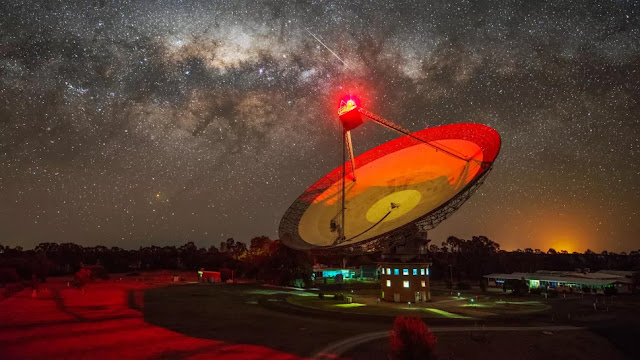 Observatório Parkes na Austrália - The Dish - radio telescópio que detectou o bizarro sinal alienigena de proxima centauri
