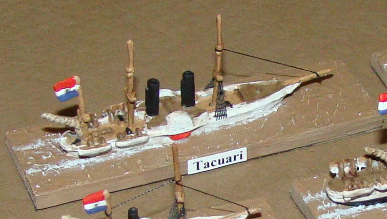 Elder's Wargaming Blog Battle of Riachuelo Paraguay Ships