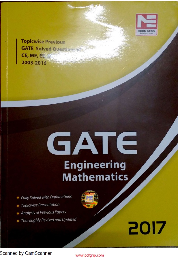Gate Engineering Mathematics ,2017