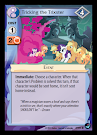 My Little Pony Tricking the Trixter High Magic CCG Card