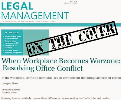 Verbolatry - Devyani Borade - When workplace becomes warzone - Legal Management