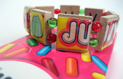 Bracelet from Jujyfruit candy box