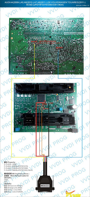 Xhorse VVDI Prog Read Audi BCM2 D70F3634 1