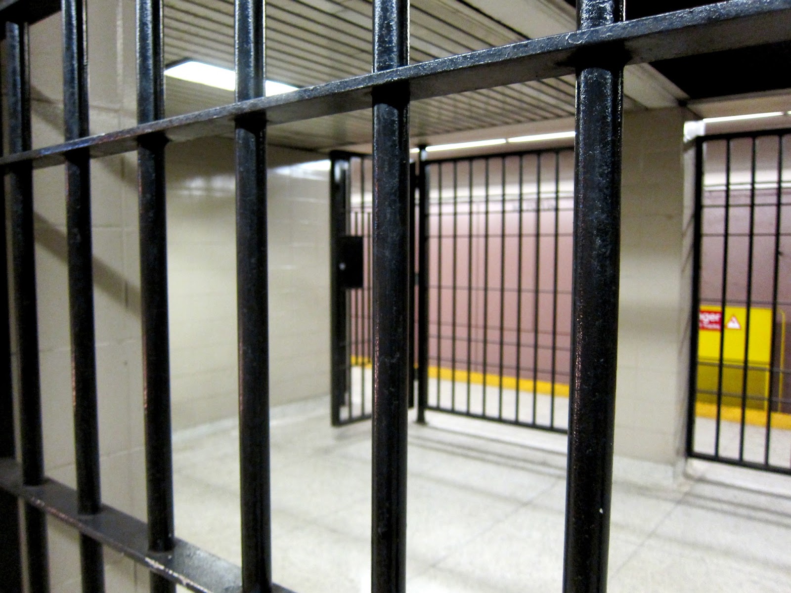 Storage area at Museum station