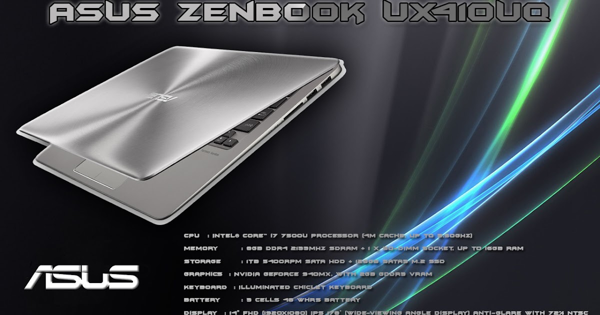 Laptop Kecil Spek Dewa | Asus Zenbook UX410UQ | Giveaway Bayu Skak