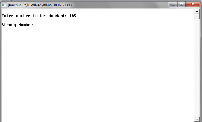 Learn C language: C program to check if number is Strong number or not