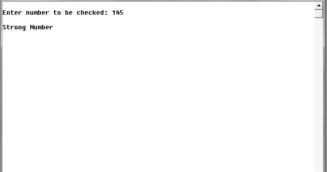 Learn C language: C program to check if number is Strong number or not