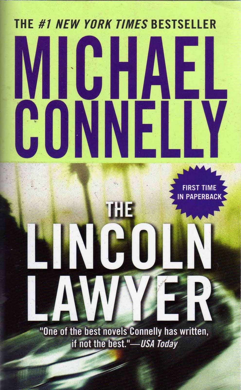 Writing and Riding: Book Club: "The Lincoln Lawyer"