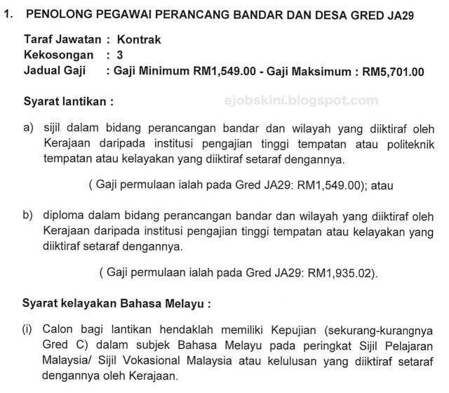 Jawatan Kosong Majlis Daerah Kuala Langat (MDKL) Januari 2020