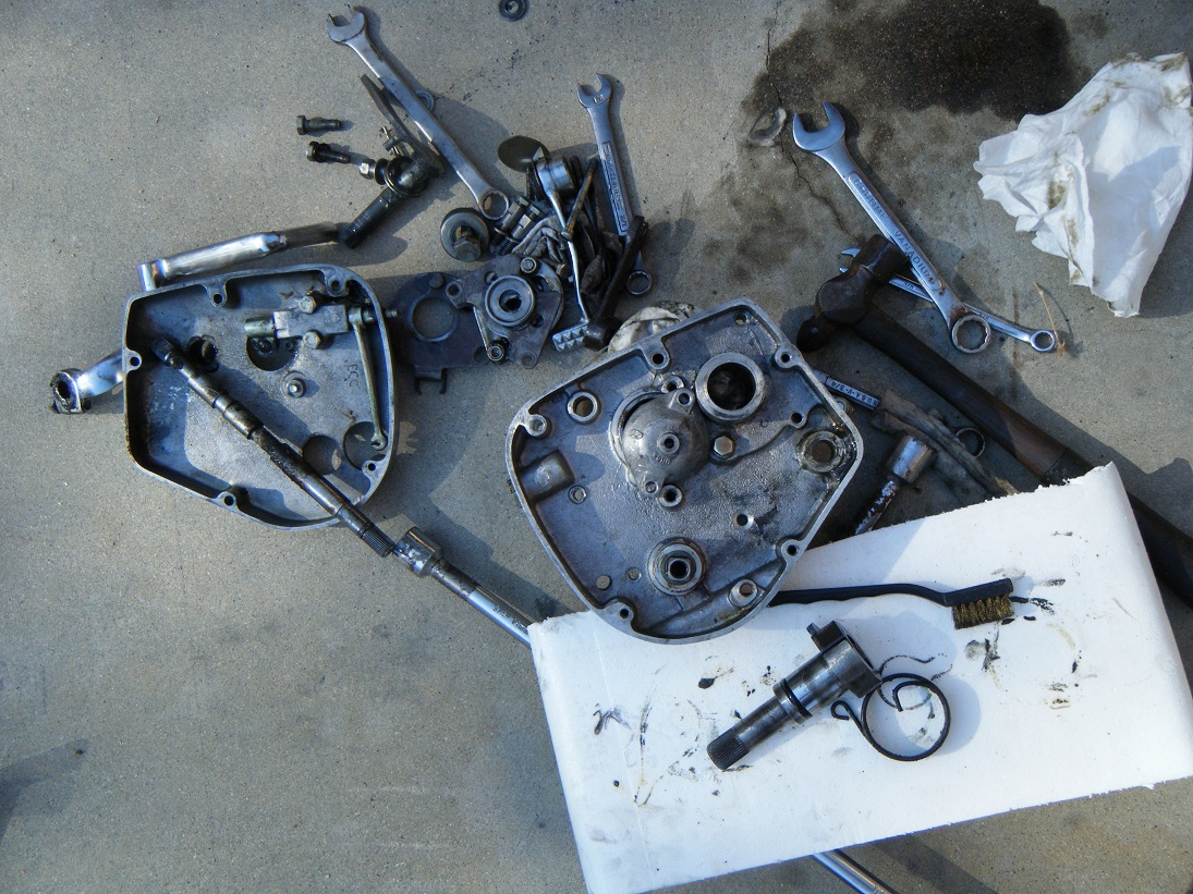 Convert gearbox to get Royal Enfield shifting right