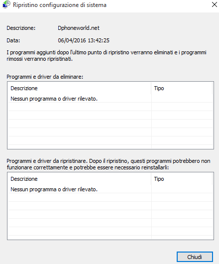 Come ripristinare Windows 10: come tornare a punto di ripristino precedente