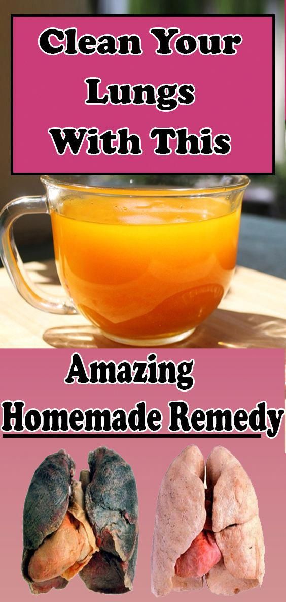 Especially for Smokers Clean Your Lungs With This Amazing Homemade Remedy healthy Round
