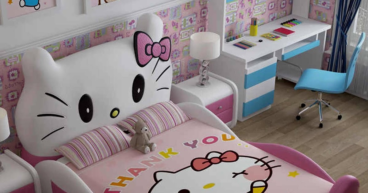 اروع تصاميم وأشكال غرف اطفال هيلو كيتي كامله للبنات 2021 اروع تصاميم وأشكال غرف اطفال هيلو كيتي كامله للبنات 2021
