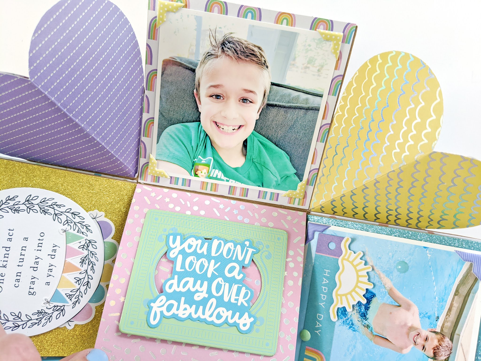 Michaels Small Explosion Box for Fox Paige Taylor Evans