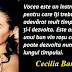 Citatul zilei: 4 iunie - Cecilia Bartoli