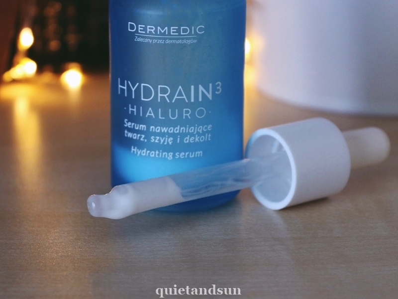 Dermedic, Hydrain 3 Hialuro, Serum nawadniające twarz, szyję i dekolt ...