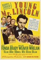 Carátula del DVD: "El joven Lincoln"