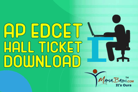 AP Edcet Hall Ticket Download 