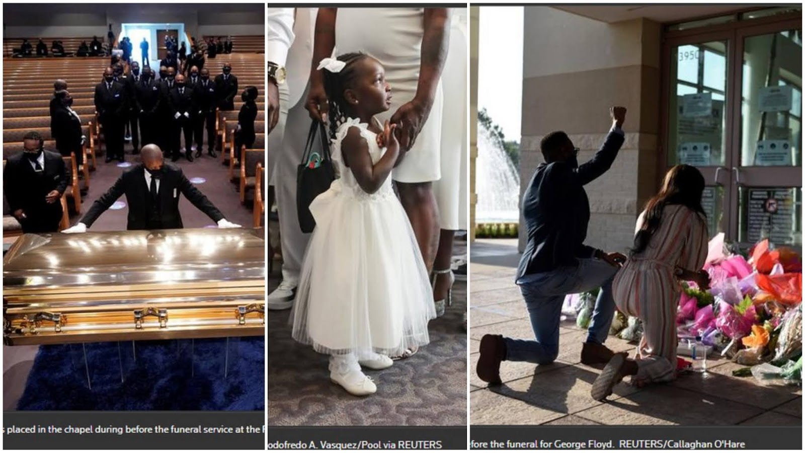 George Floyd S Burial The World Finally Bids George Floyd