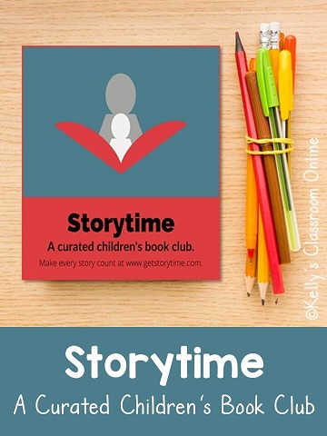 Learn about the Storytime Book Club, its mission, and about its subscription boxes for children.  This is a sponsored post.  #kellysclassroomonline