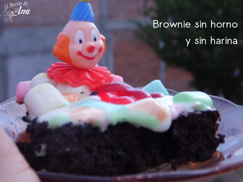 Brownies en la estufa