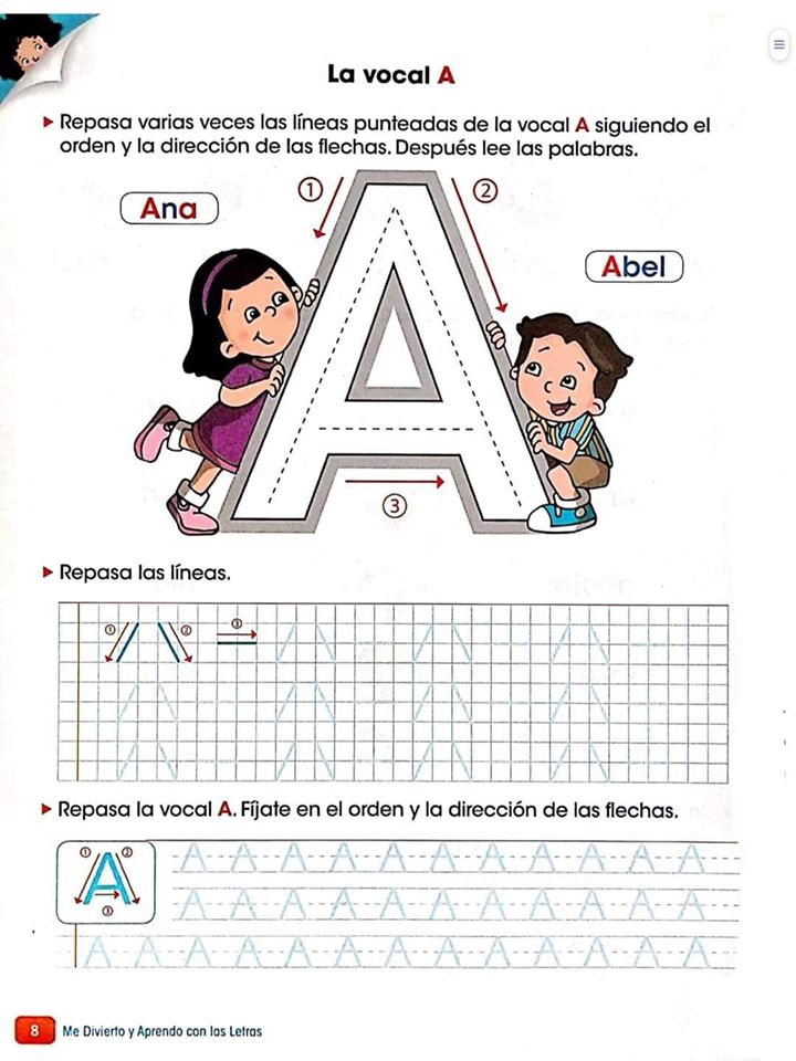 Fichas Vocales Primer Grado DESCARGA