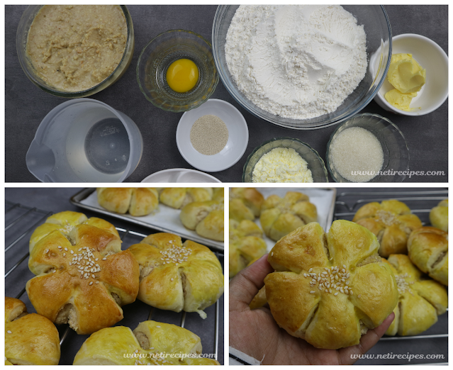 Roti isi Selai Kacang