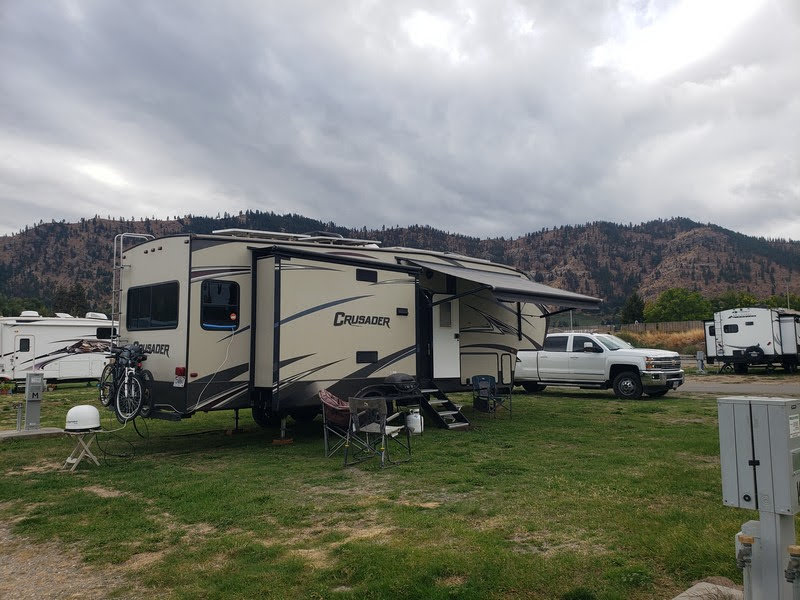 RVing With The Fergs Cashmere Fairgrounds, HS Reunion, Moochdocking