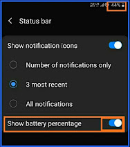 How to Show Battery Percentage on Android Phone show battery percentage