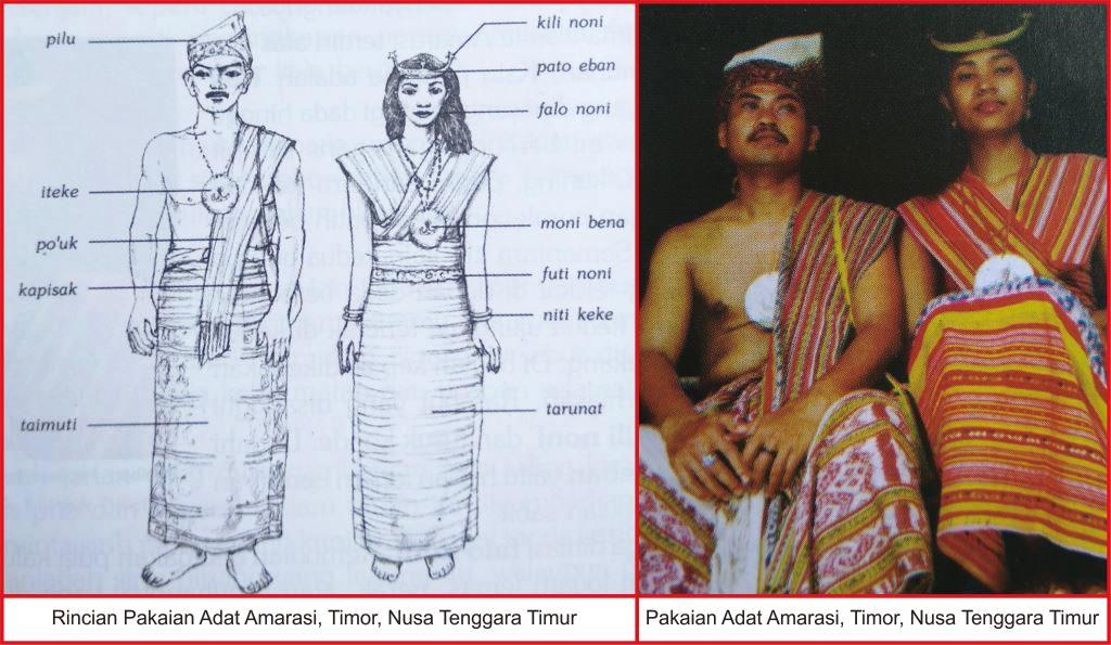 Pakaian Adat Nusa Tenggara Timur Lengkap, Gambar dan Penjelasannya