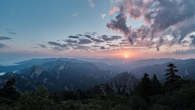 Sunset Mountain landscape wallpaper Sunset Mountain landscape wallpaper