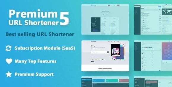 Premium URL Shortener v5.9.8 NULLED