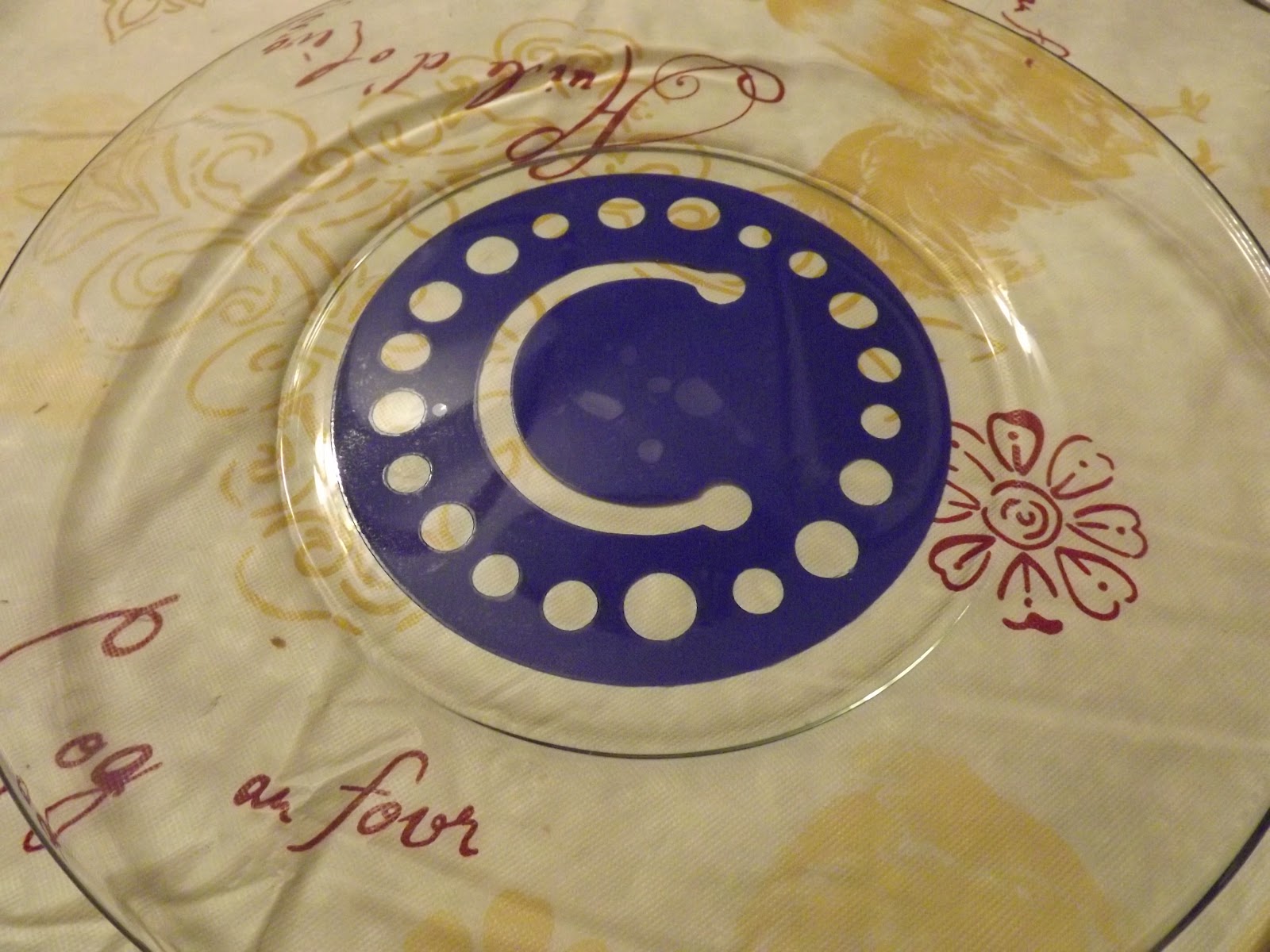 Doty Creek Crafter Personalized Dinner Plates