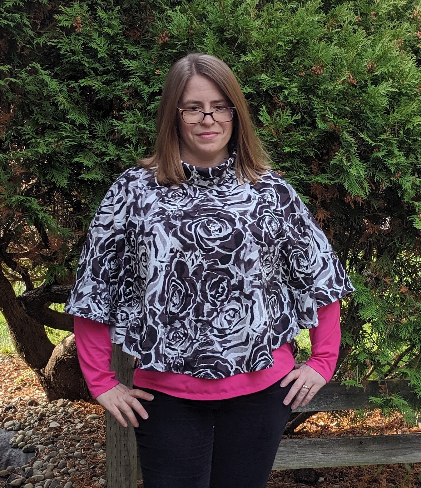 Just In Time For Gifting Cape Cod Capelet, New From Itch to Stitch